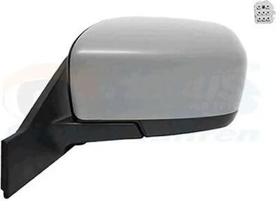 Produktbild von VAN WEZEL 2762807 Außenspiegel Seitenspiegel Links für MAZDA 5 (CR19) Konvex Beheizt Grundiert