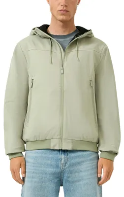 Productafbeelding van s.Oliver 2174003.6161.L, Heren, Volwassen, Regular pasvorm, Ritssluiting, Polyester, Groen