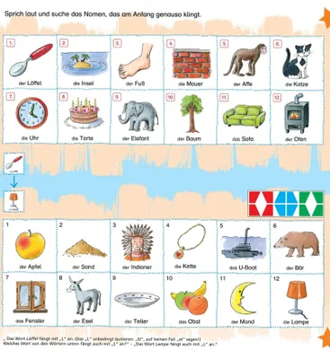 Zdjęcie produktu dla miniLÜK: Vorschule - Deutsch Sprachtrainer 1: Sprachtrainer 1: Phonologische Bewusstheit (miniLÜK-Übungshefte: Vorschule)