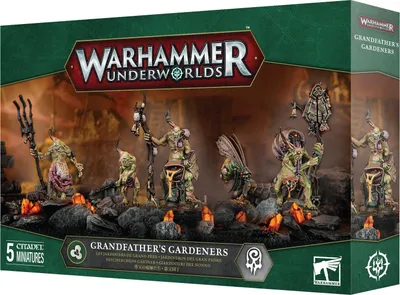 Zdjęcie produktu dla Gra planszowa Warhammer Underworlds - Grandfather's Gardeners (5 figurek) (rozszerzenie)