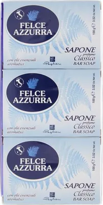 Produktbild von Felce Azzurra Soap Classico Scent 3 x 100g