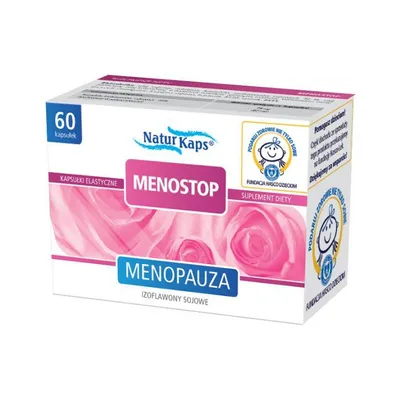 Produktbild von NATURKAPS Menostop Wechseljahre 60 Kapseln