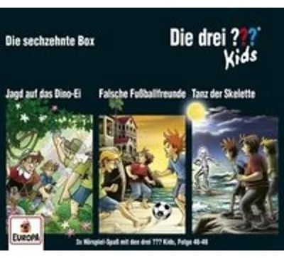 Immagine prodotto di Die drei ??? Kids 3er Box -Folgen 46-48 (3 Audio-CDs)