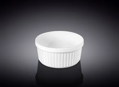 Zdjęcie produktu dla Wilmax Ramekin Biały 12 x 5,5 cm - Miska do deserów i sufletów - WL-996136/A