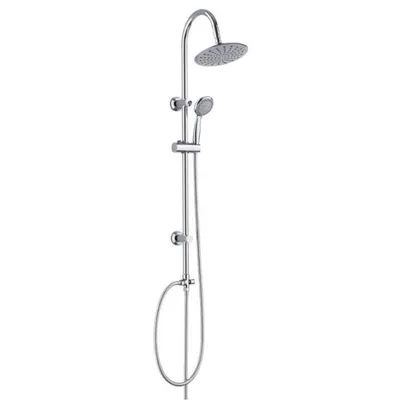 Produktbild von Rousseau Duschsäule Edelstahl ABS 60 cm