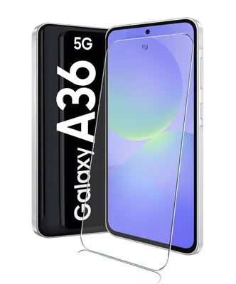 Produktbild von Für Samsung Galaxy A36 5G Panzerglas Glasfolie Display Schutz Folie Glas Screen 9H Hart Echt Glas Displayschutzglas
