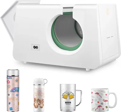 Produktbild von Tassenpresse - Automatische Sublimationspresse - Für 300–330 ml Becher - One-Touch Bedienung - Tragbar - EU 220 V