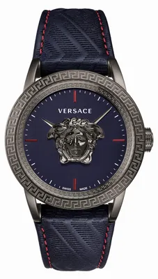 Produktbild von Versace Damen Uhr Armbanduhr PALAZZO Empire blau VERD00118 Leder
