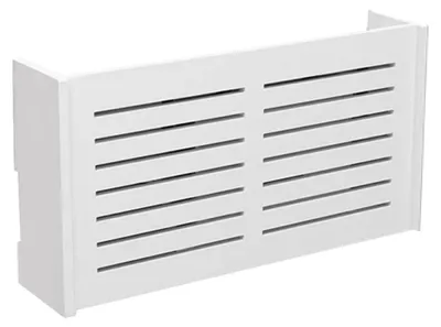 WLAN-Router-Aufbewahrungsbox, Wandmontage, Kunststoff, Weiß