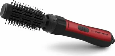 Immagine prodotto di Esperanza EBL008 Apparecchio per lo styling dei capelli Spazzola ad aria calda nera, rossa 1,8 m 1000 W