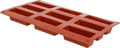Immagine prodotto di Teglia rettangolare in silicone Pavoni Formaflex per 9 torte