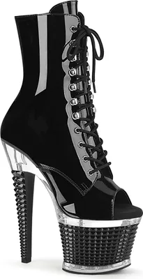 Produktbild von SPECTATOR-1021 Damen Booties von Pleaser, Schwarz  , EU 39, US 9