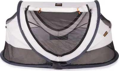 Produktbild von DERYAN Pop-up Reisebett mit Moskitonetz Peuter Luxe Creme