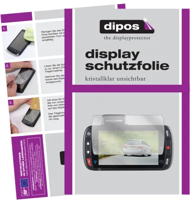 Produktbild von 6x Schutzfolie für Nextbase 312GW Dashcam klar Displayschutzfolie Folie Display