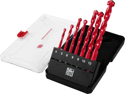 Produktbild von PARKSIDE PERFORMANCE® Sechskant-HSS-Bohrer-Set / Sechskant-Steinbohrer-Set / Sechskant-Holzbohrer-Set (Steinbohrer)