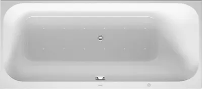 Produktbild von Duravit Whirlwanne Happy D.2 170x75cm, Air-Sys, EB-Vers, 1 RS re, we.