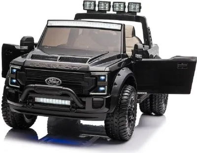 Produktbild von Elektro Kinderauto "Ford Super Duty" 4 Motoren Schwarz