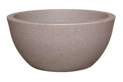 Produktbild von Blumenschale geli Rimini Kunststoff Ø 39,5 cm H 17 cm taupe