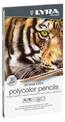 Produktbild von LYRA Rembrandt Polycolor Stifte Metalletui 12 sortierte Farben
