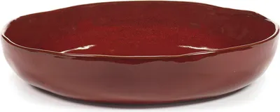 Produktbild von SERAX La Mere Servierschale, venetian red, Höhe: 60 mm, ø: 315 mm