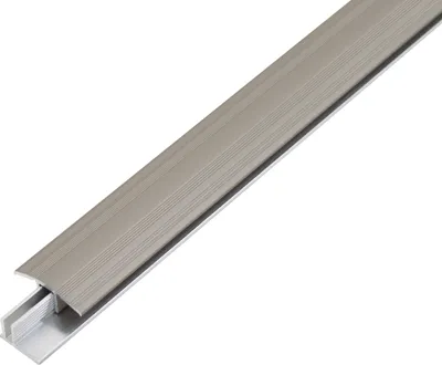 Image de Alberts 492700 Profilé de transition, aluminium, anodisé couleur inox, 1000 x 34 mm