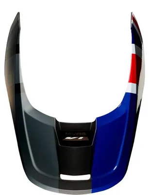 Image de Fox V1 Se Helm Visier - Mxon [Rd/Blk] Größe: S