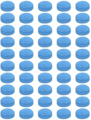 Productafbeelding van Biljartkeu Tips - 50 Stuks Blauw voor Snooker en Pool