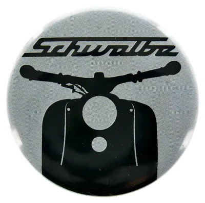 Produktbild von Button, Anstecker "Schwalbe" Ø25 mm