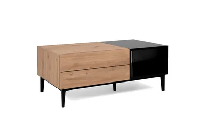 Produktbild von Finori Couchtisch Nola 55A Artisan-Eiche und Schwarz