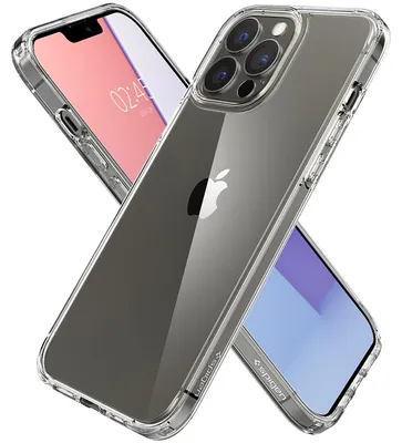 Produktbild von Spigen ACS03261, Cover, Apple, iPhone 13 Pro, 15,5 cm (6.1"), Transparent
