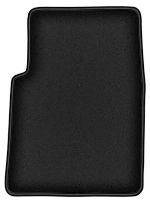Productafbeelding van Velours bestuurdersmat voor Hyundai Galloper 1991-2003 – zwart, op maat – Wielganizator DURBAN