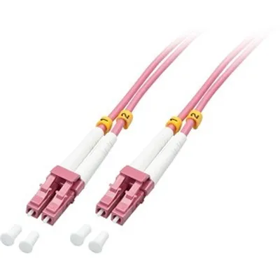 Produktbild von LINDY LWL-Duplexkabel LC/LC OM4 3m  50/125æm Multimode