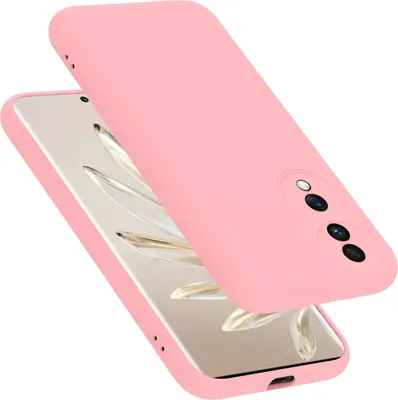 Produktbild von Cadorabo Hülle für Honor 70 Hülle Silikon Handyhülle Case aus flüssigem Silikon, Kratzfeste und stoßfeste Schutzhülle für Honor 70