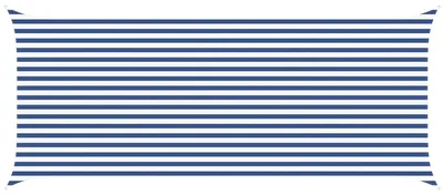 Produktbild von vidaXL Sonnensegel Blau und Weiß 6 x 2,5 m 100 % Polyester Oxford