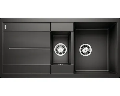 Produktbild von Blanco Metra 6 - Silgranitspüle, 1000x500 mm, Schwarz 525927