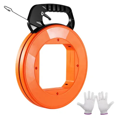Obrázok produktu pre VEVOR sťahovacia páska, 36 m x 3,1 mm, pomôcka na sťahovanie káblov, sťahovacia špirála, nástroj na sťahovanie káblov, nástroj na sťahovanie káblov do stien a na káble, nevodivý