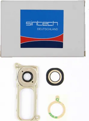 Produktbild von Kamera Linse mit Rahmen (hinten) für LG G4 H815 gold