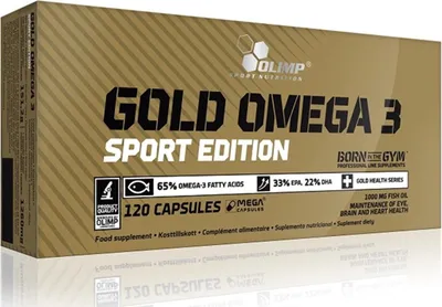 Immagine prodotto di Olimp Gold Omega 3 Sport Edition - 120 capsule