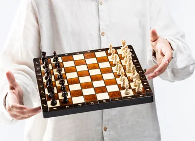 Produktbild von MAGNETISCHES SCHACH Lux (28x28cm)