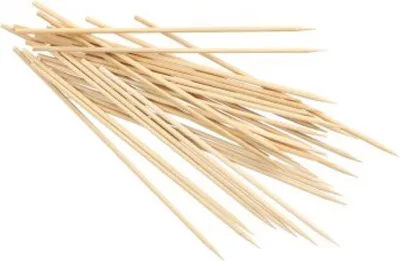Produktbild von 250 Papstar Schaschlikspieße, Bambus pure Ø 2,5 mm, 15 cm 16632