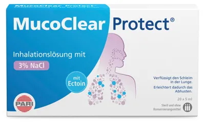 Produktbild von PAR MucoClear Protect Inhalationslösung, 20 St. Einzeldosisbehältnisse