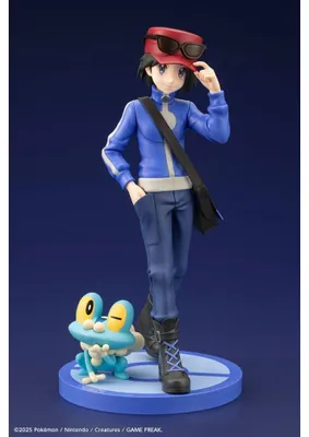 Immagine prodotto di Statua Pokémon ARTFXJ 1/8 Calem & Froxy 20 cm