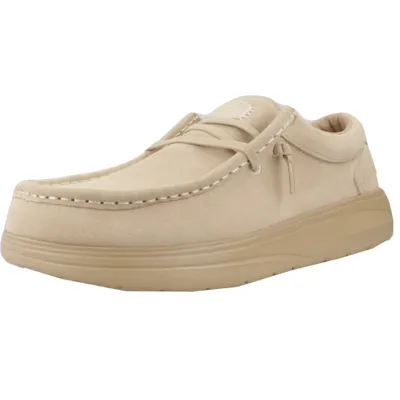 Produktbild von Hey Dude Wally Comfort Suede Herren Slipper in Beige, Größe 44