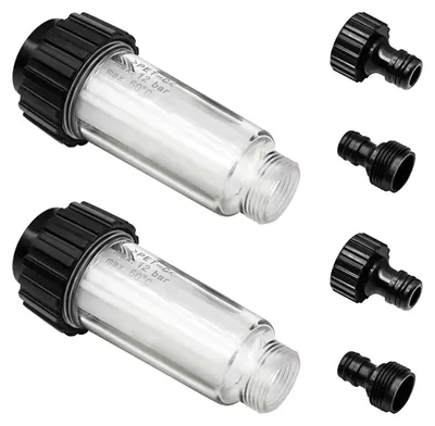 Productafbeelding van 2 Waterfilters voor Hoogdrukreinigers en Tuinslangen
