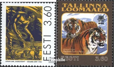 Produktbild von Briefmarken Estland 1998 Mi 332,333 (kompl.Ausg.) postfrisch Jaik