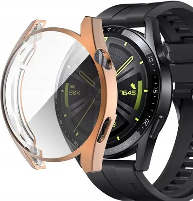 Zdjęcie produktu dla Etui Huawei Watch Gt3 - Różowe-Złoto