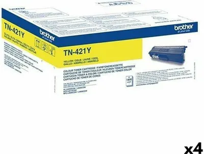 Produktbild von Toner Brother DCP Gelb (4 Stück)