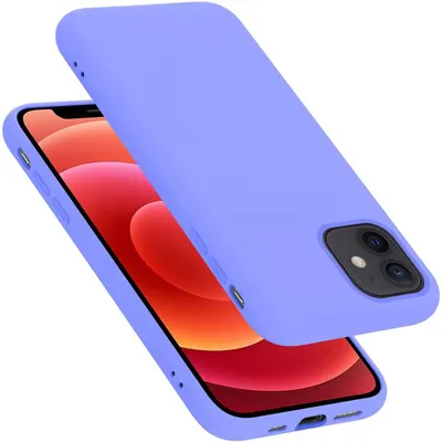 Produktbild von Cadorabo Schutzhülle für Apple iPhone 12 MINI Hülle in Lila Handyhülle Case Cover TPU Etui
