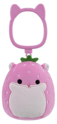 Produktbild von SQUISHMALLOWS Schlüsselanhänger Erdbeerhamster - Davi