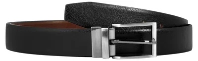 Produktbild von Leonardo Verrelli Herren Gürtel Wendegürtel Echt Leder schwarz/braun 90 cm-130 cm (Bundweite) kürzbar
